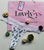 Imagen de Victoria's Secret  Panty Tanga Algodón y Encaje